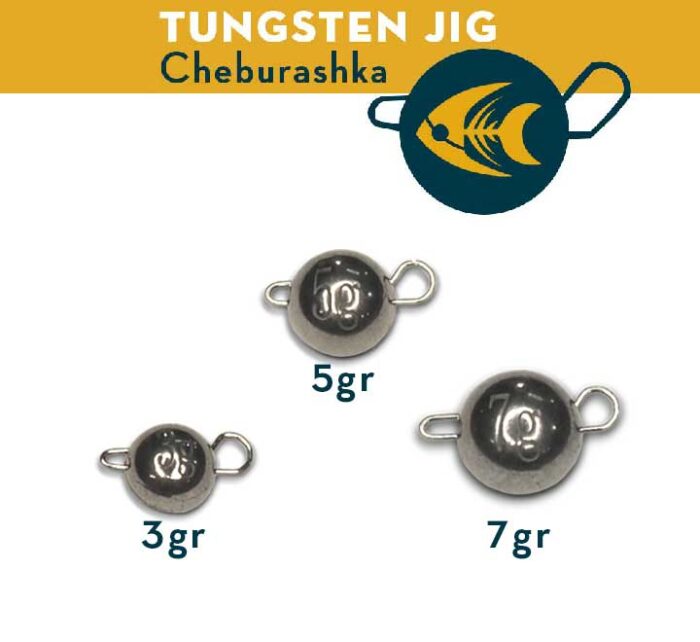 Tungsten Cheburashka Jig by NerdFishing 3-5-7gr - Image 6