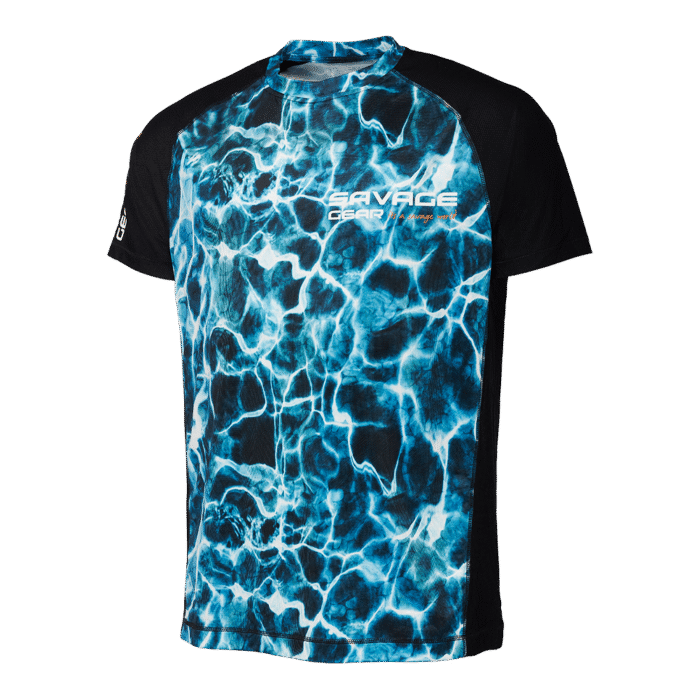 Savage Gear Marine UV T-Shirt Sea Blue