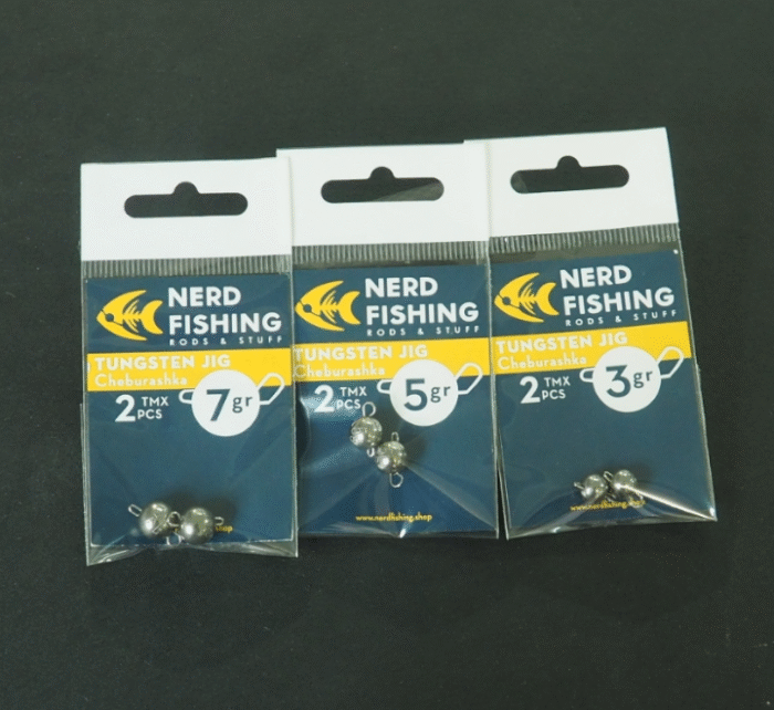 Tungsten Cheburashka Jig by NerdFishing 3-5-7gr - Image 2