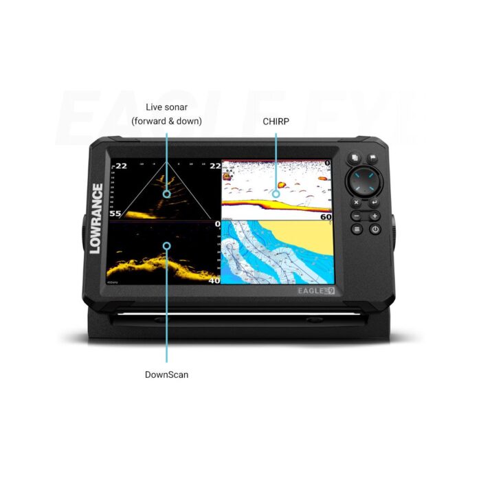 Lowrance Eagle 9" με Αισθητήρα HDI 50/200kHz 2025 - Image 2