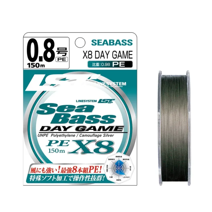 Line System Sea Bass X8 Day Game
