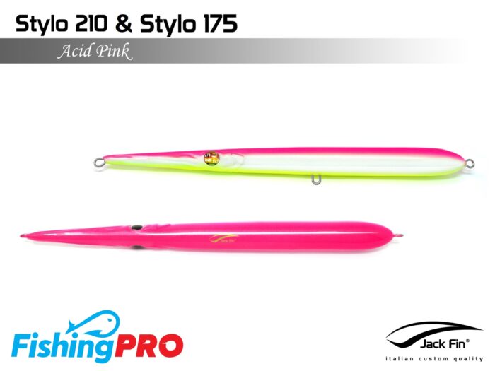 Jack Fin Stylo 210 & 175 FishingPRO (Acid Pink)