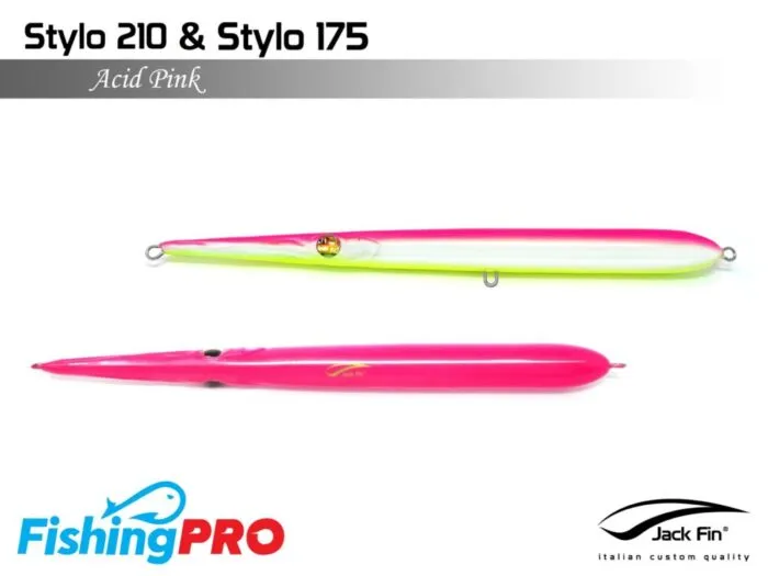 Jack Fin Stylo 210 & 175 FishingPRO (Acid Pink)