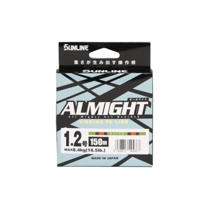 Sunline Almight 150m Sinking Braid
