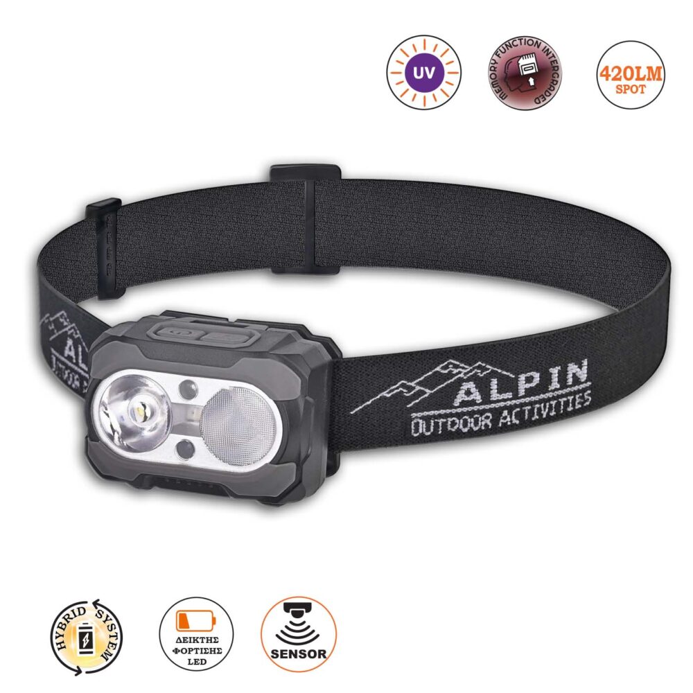 Alpin Hybrid 420LM+UV+Κοκκινο COB