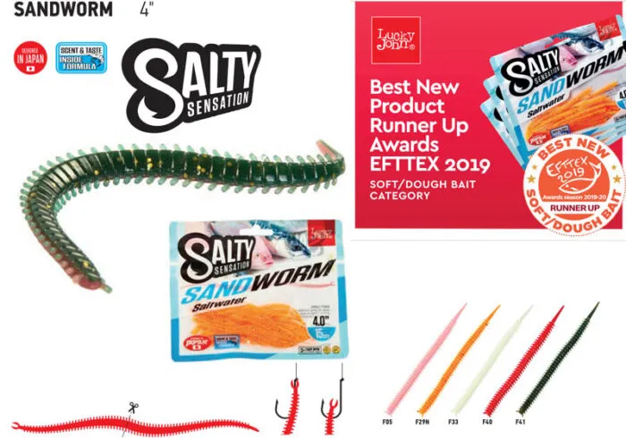 Lucky John Sandworm 4'' / 10cm