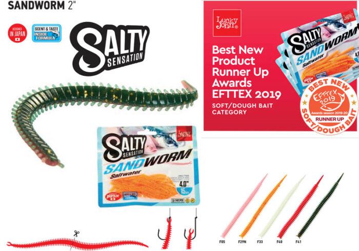 Lucky John Sandworm 2'' / 5cm