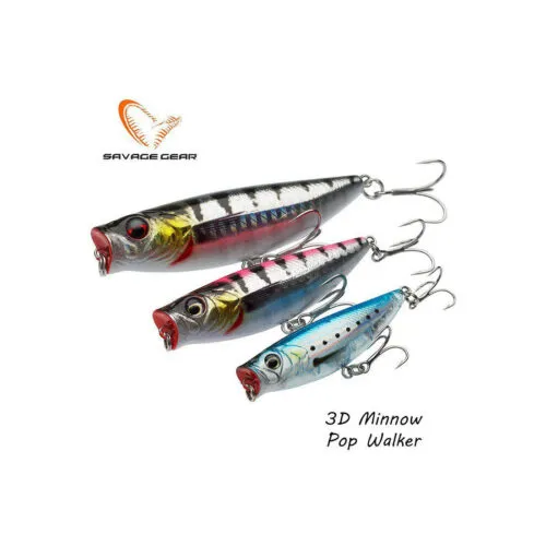 Savage Gear 3D Minnow Pop Walker