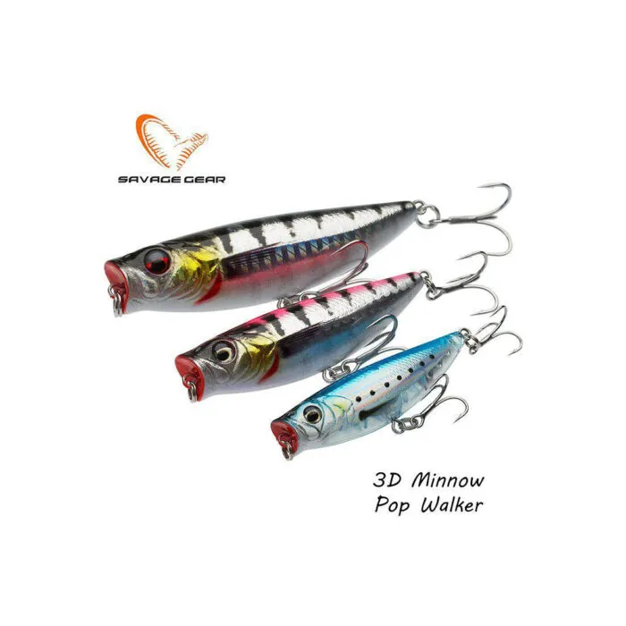 Savage Gear 3D Minnow Pop Walker