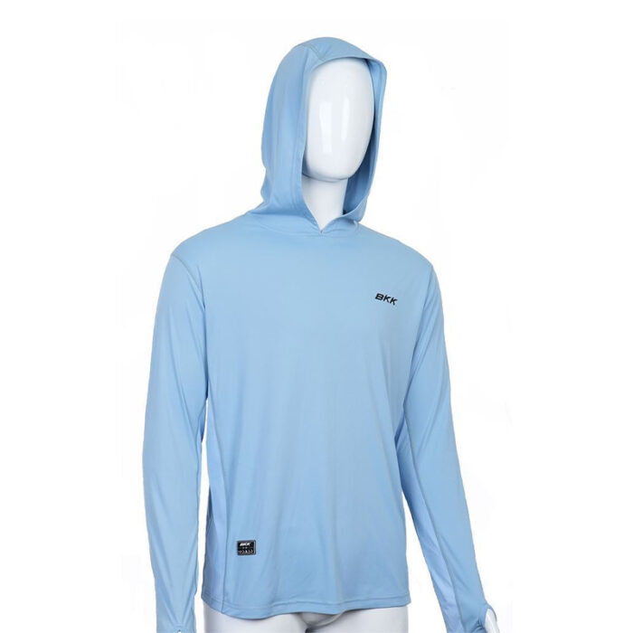 BKK Long Sleeve Performance Shirt Light Blue New (Tuna) - Image 3