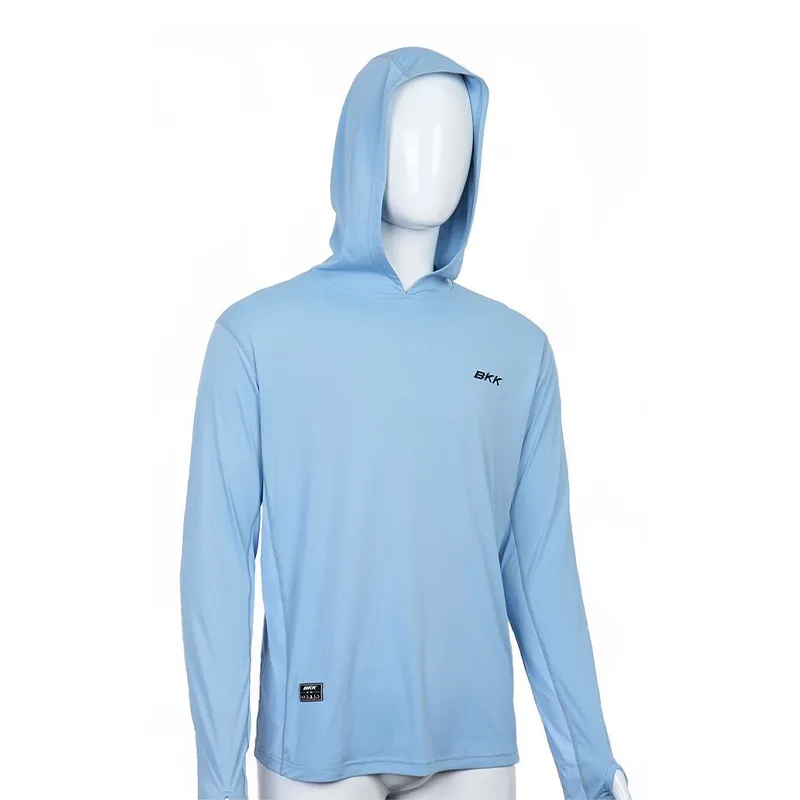 BKK Long Sleeve Performance Shirt Light Blue New (Tuna) 3 BKK Long Sleeve Performance Shirt Light Blue New (Tuna) - Image 3