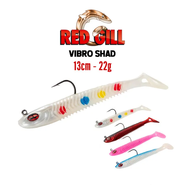 Red Gill Vibro Shad 13cm/22g